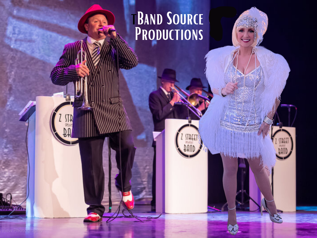 Photo – 20s Jazz Band performing for a Gatsby Theme event in Orlando